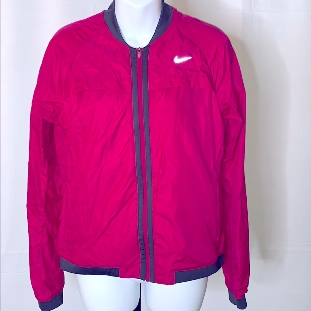 Nike running Dri-Fit zippered jacket size - M - Picture 1 of 3